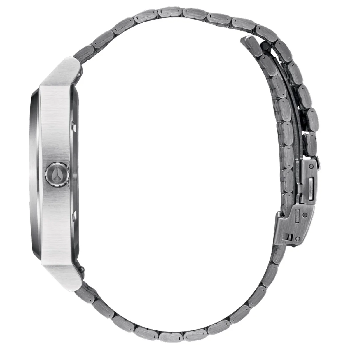 Nixon Time Teller Solar Watch - Silver/Dusty Blue Sunray - Image 3