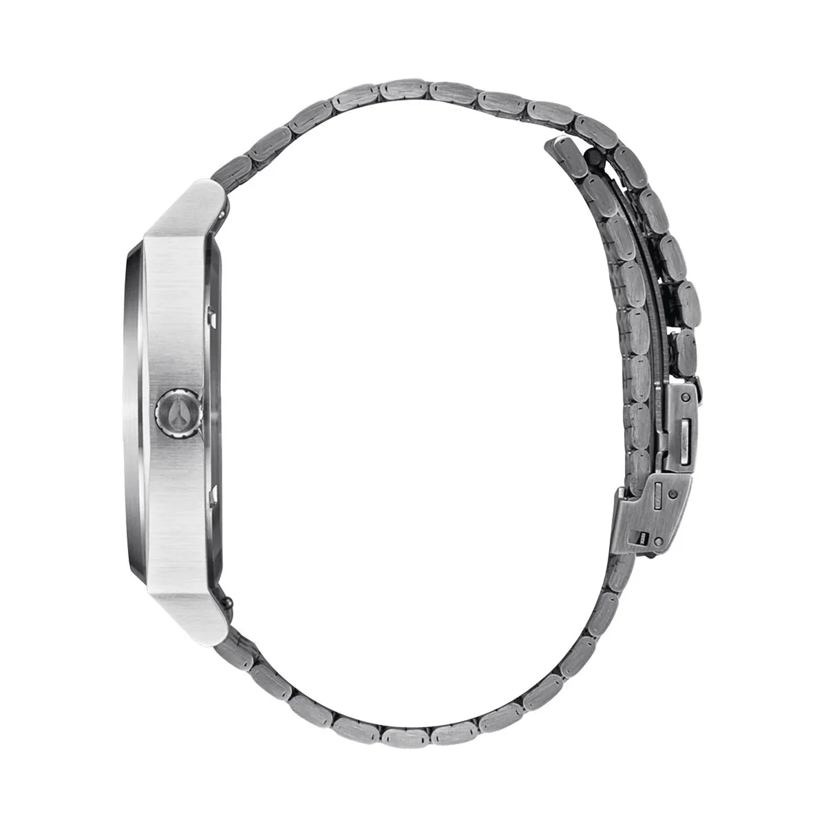 Nixon Time Teller Solar Watch - Silver/Salmon - Image 3