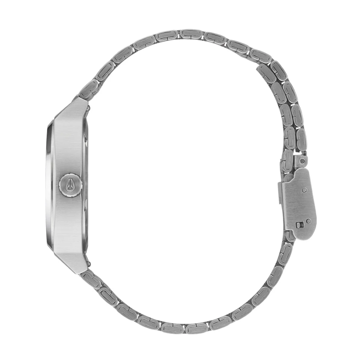 Nixon Time Teller Solar Watch - Silver/Snow - Image 3