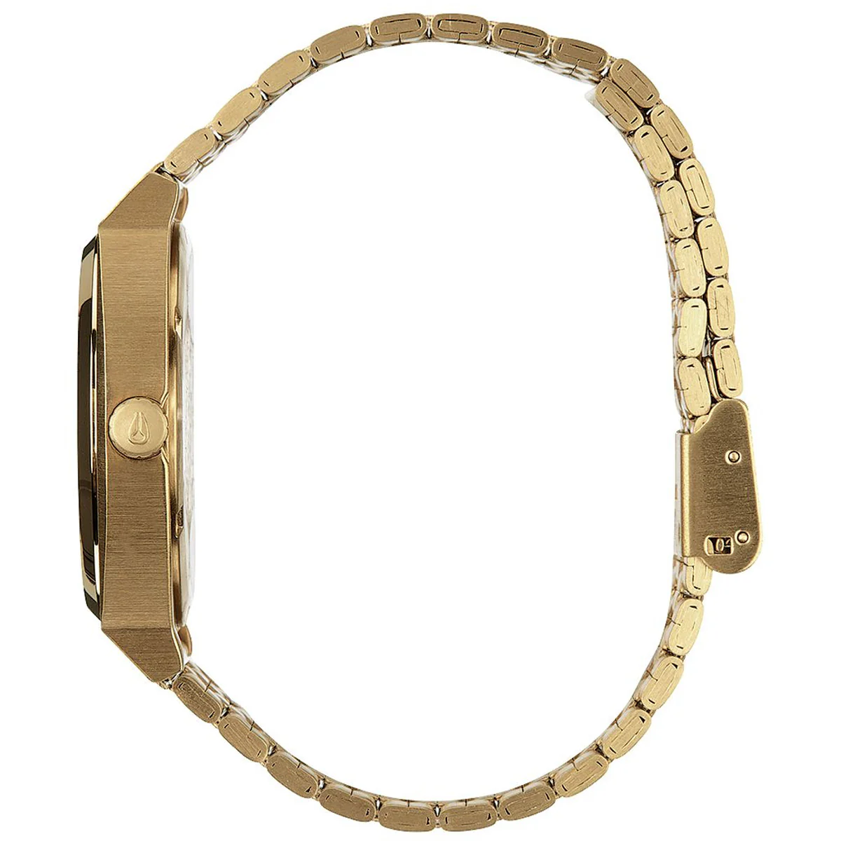 Nixon Time Teller Watch - All Light Gold / Cobalt - Image 2