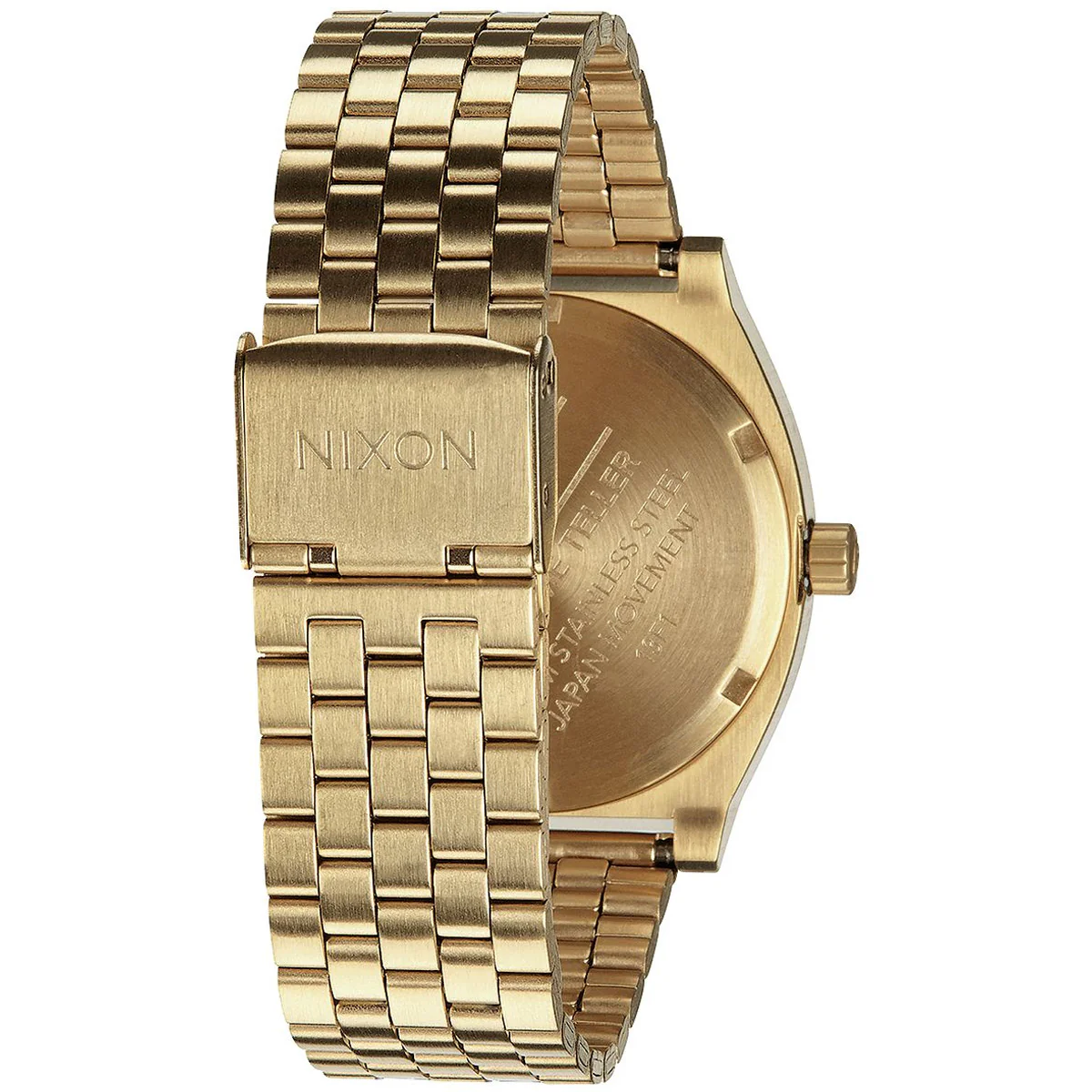 Nixon Time Teller Watch - All Light Gold / Cobalt - Image 3