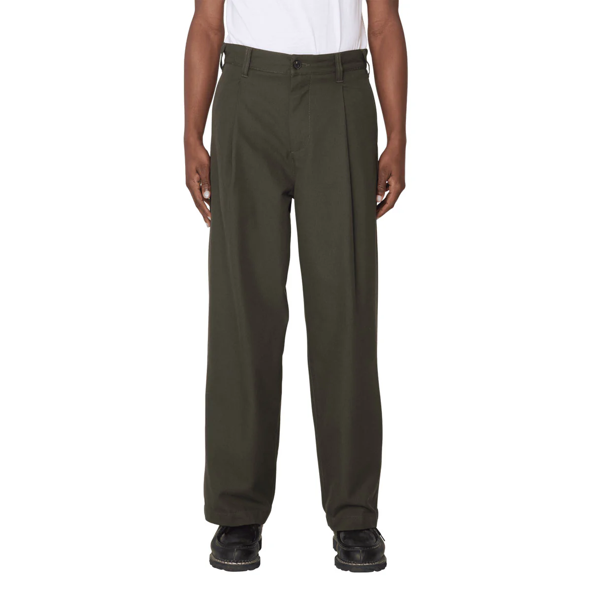 Obey Armel Pleated Pants - Rosin - Image 3