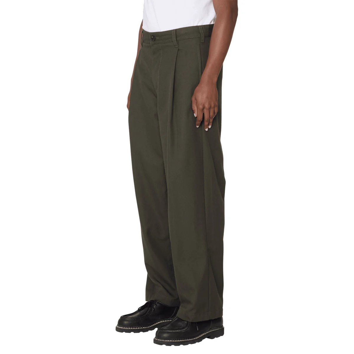 Obey Armel Pleated Pants - Rosin - Image 5