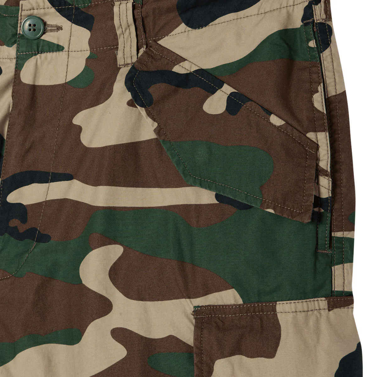 Obey Baggy Cargo Pants - Field Camo - Image 3