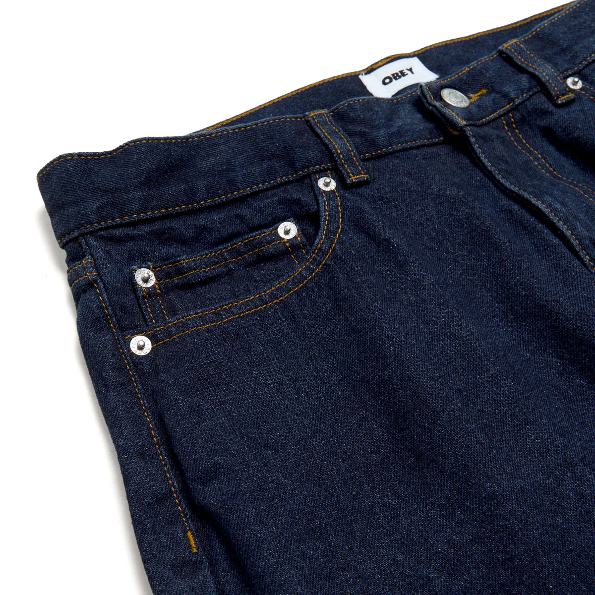 Obey Bender Denim Jeans - Rinse Indigo - Image 3