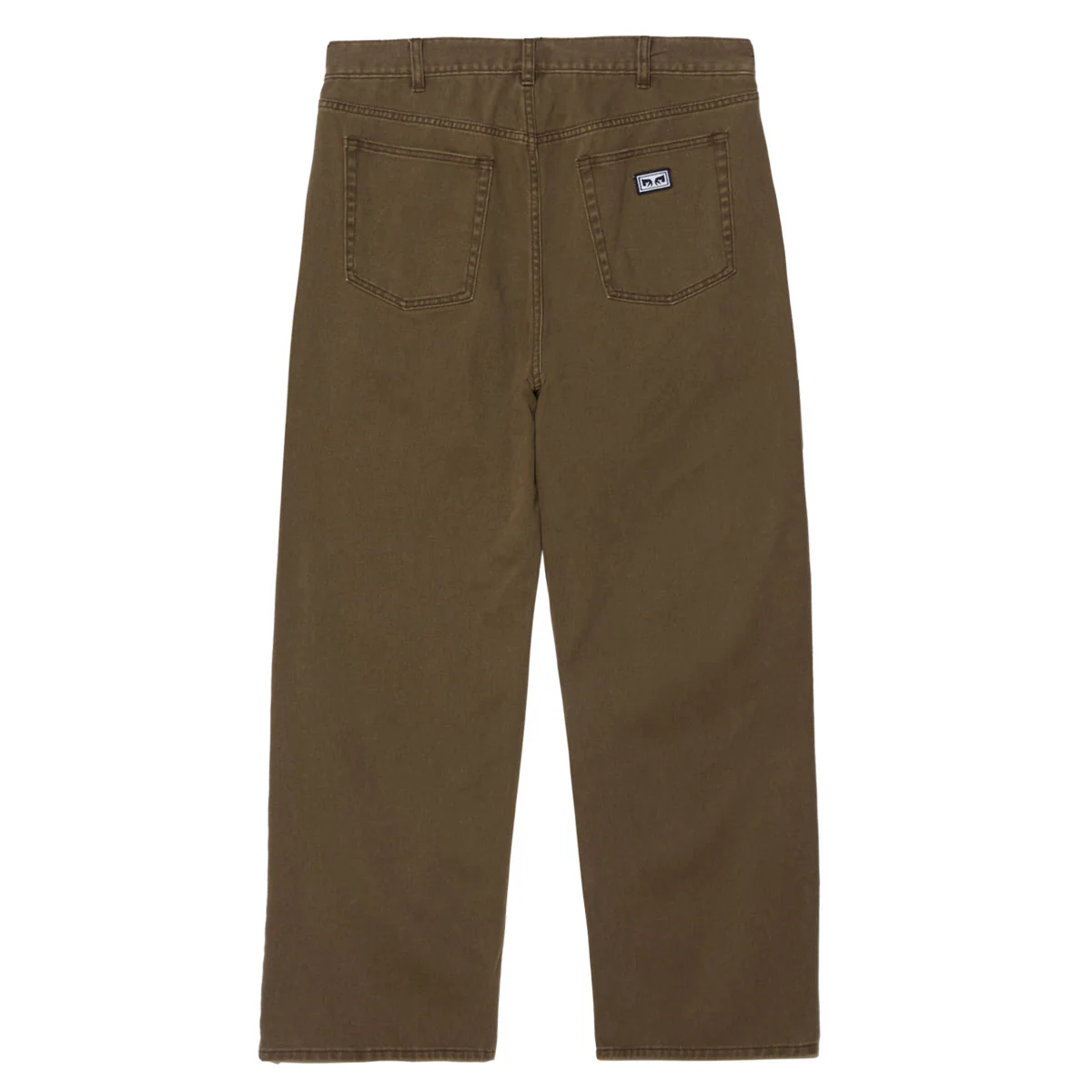 Obey Bigwig Baggy Denim Jeans - Wren Faded Wash - Image 2