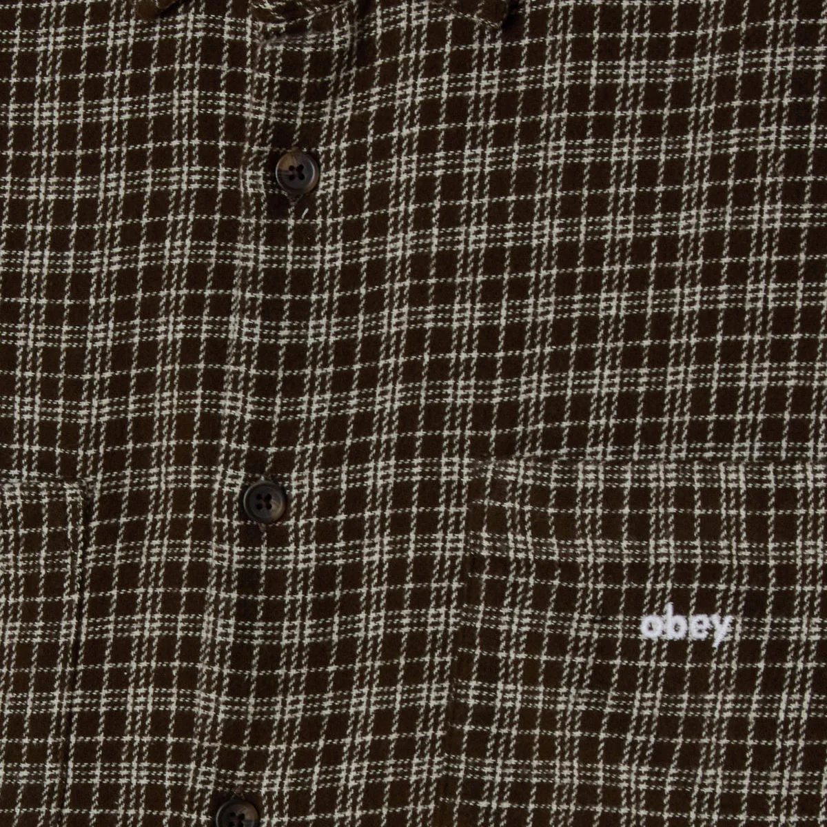 Obey Bigwig Rick Long Sleeve Shirt - Wren Multi - Image 3