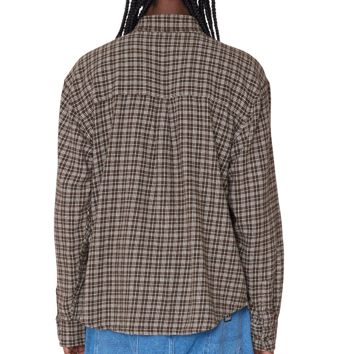 Obey Bigwig Rick Long Sleeve Shirt - Wren Multi - Image 5