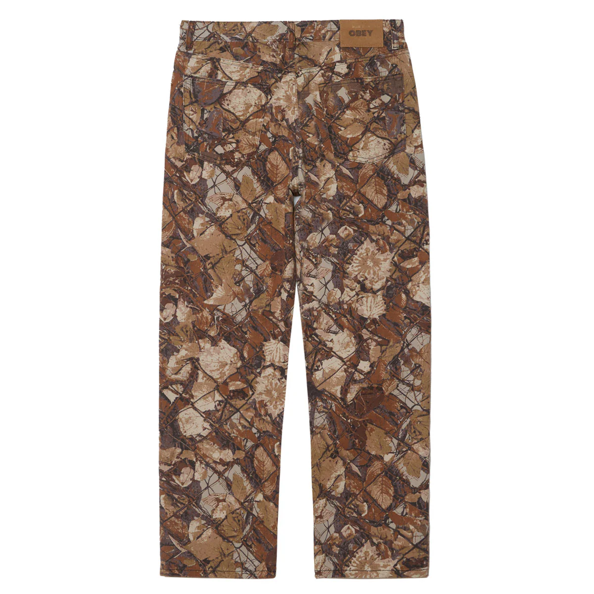 Obey Classic Baggy Denim Jeans - Fence Camo Multi - Image 2