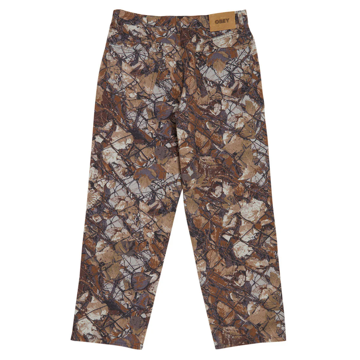 Obey Classic Baggy Denim Jeans - Fence Camo Multi - Image 2