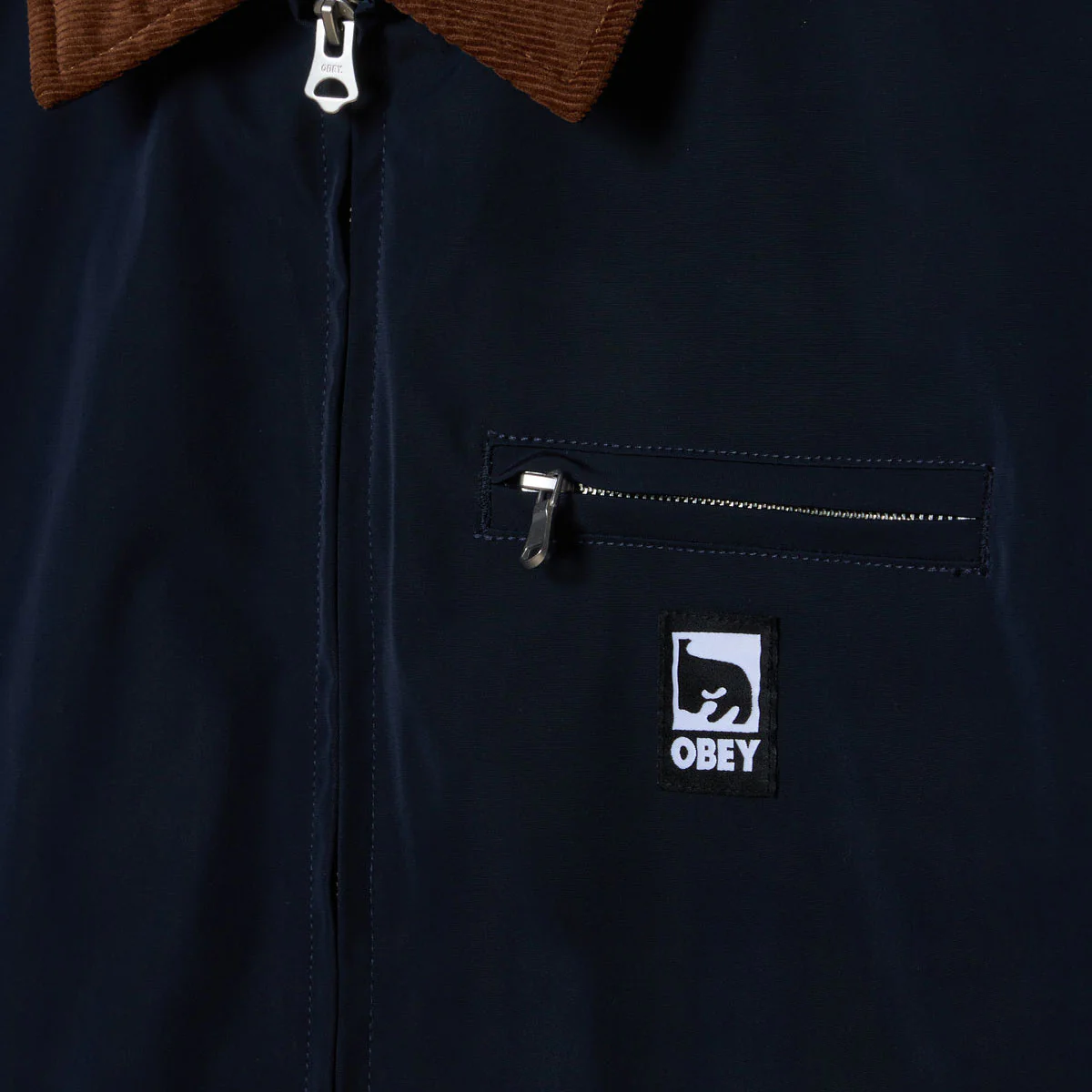 Obey Elysian Jacket - Dark Navy - Image 2