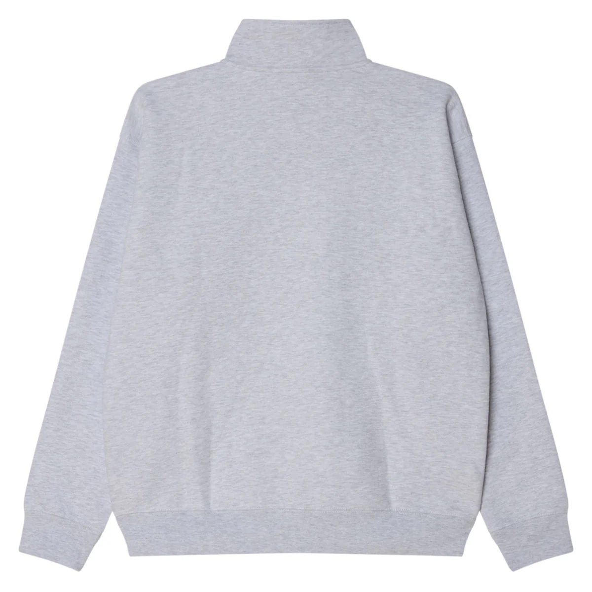 Obey Established Works Bold Mock Sweatshirt - Ash Grey - Image 2