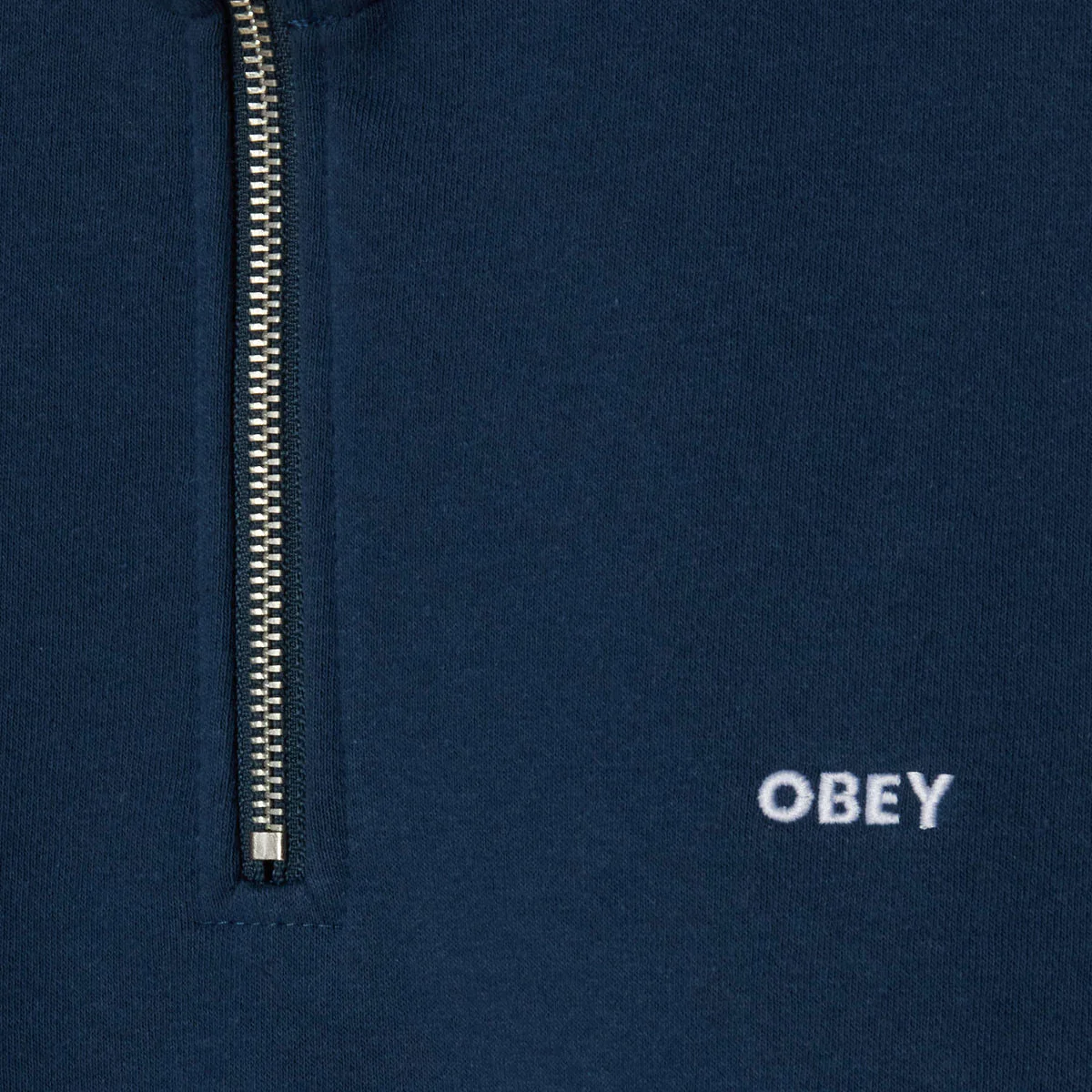 Obey Established Works Bold Mock Sweatshirt - Dark Denim - Image 3
