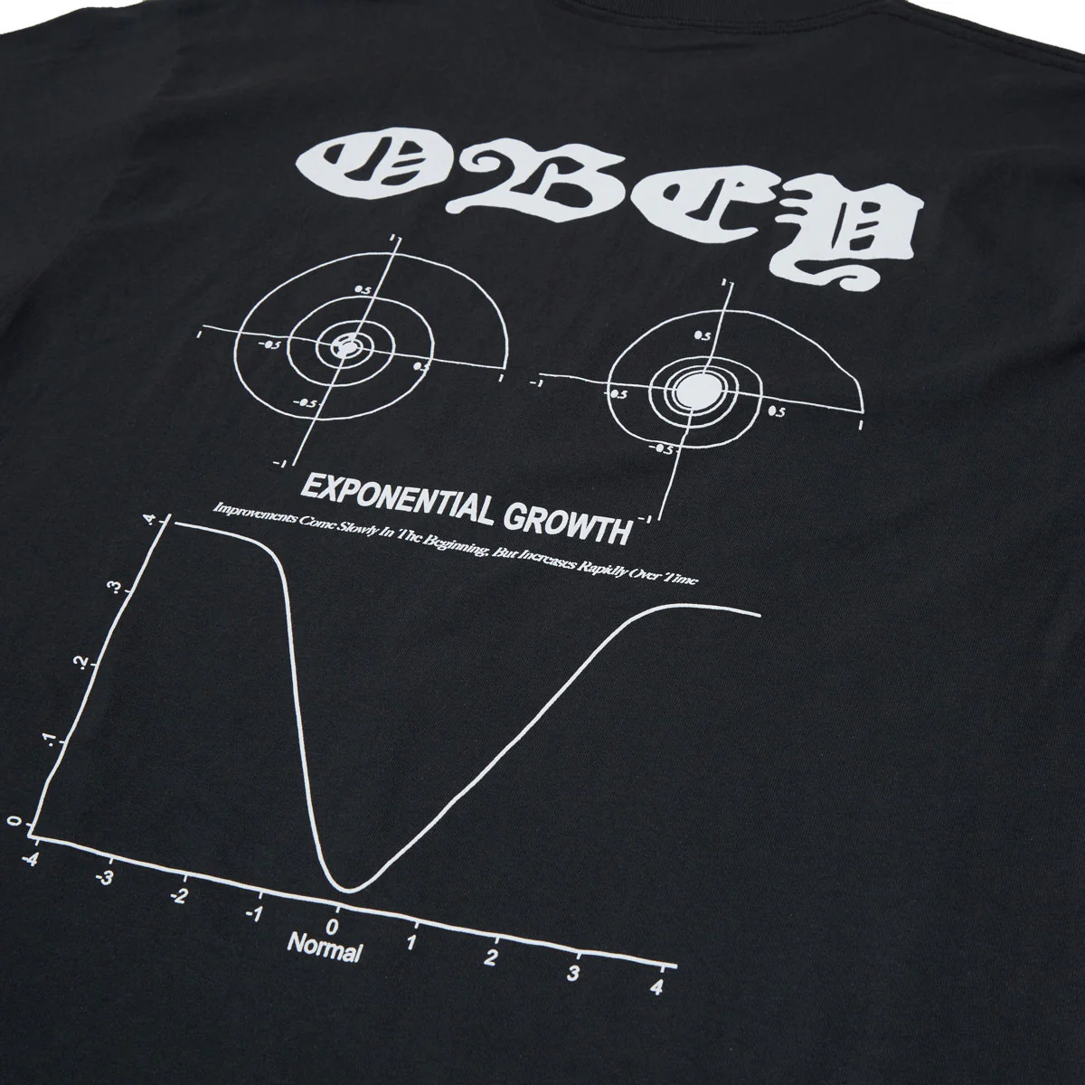 Obey Exponential Growth T-Shirt - Vintage Black - Image 4