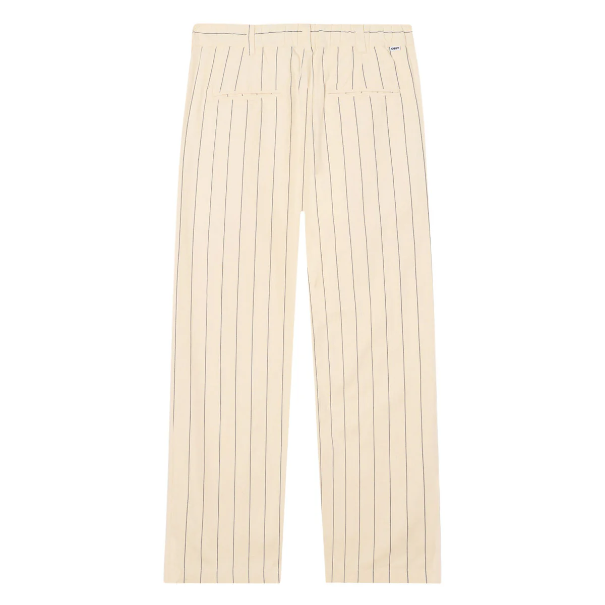 Obey Foster Pleated Stripe Pants - Canvas Multi - Image 2