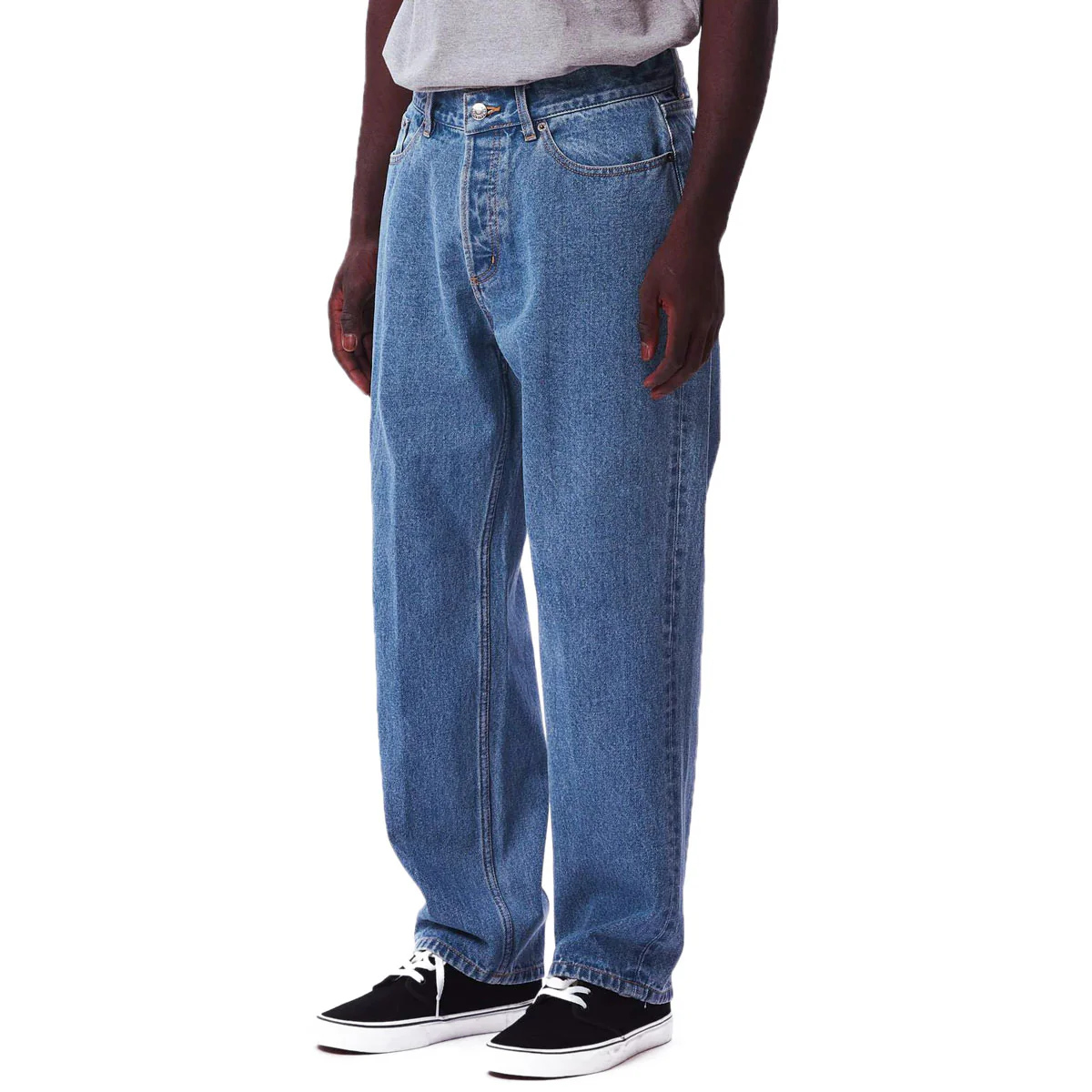Obey Hardwork Denim Jeans - Light Indigo - Image 2