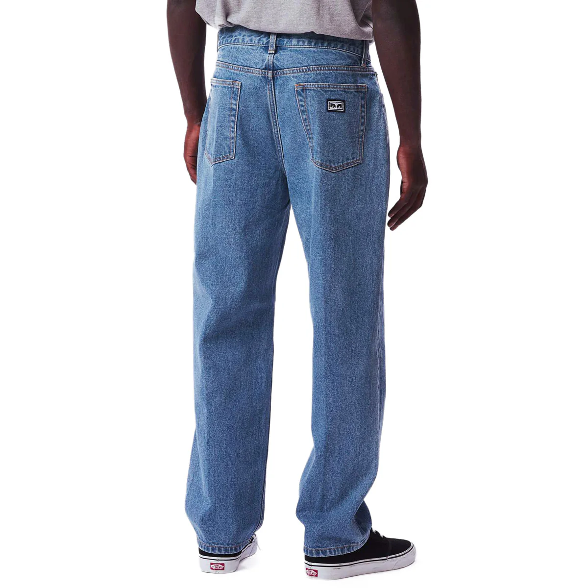 Obey Hardwork Denim Jeans - Light Indigo - Image 3