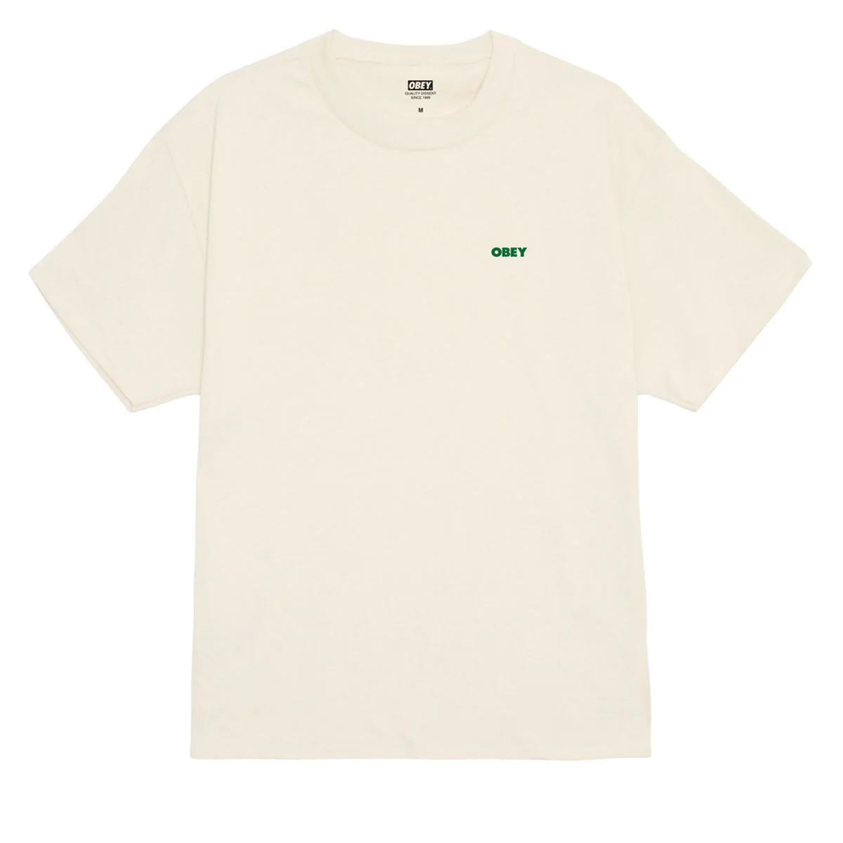 Obey Knowledge Is Power T-Shirt - Cream - Image 2