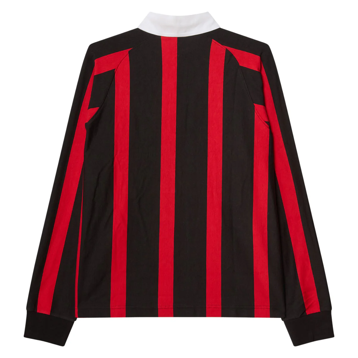 Obey Landon Stripe Long Sleeve Polo Shirt - Black Multi - Image 2