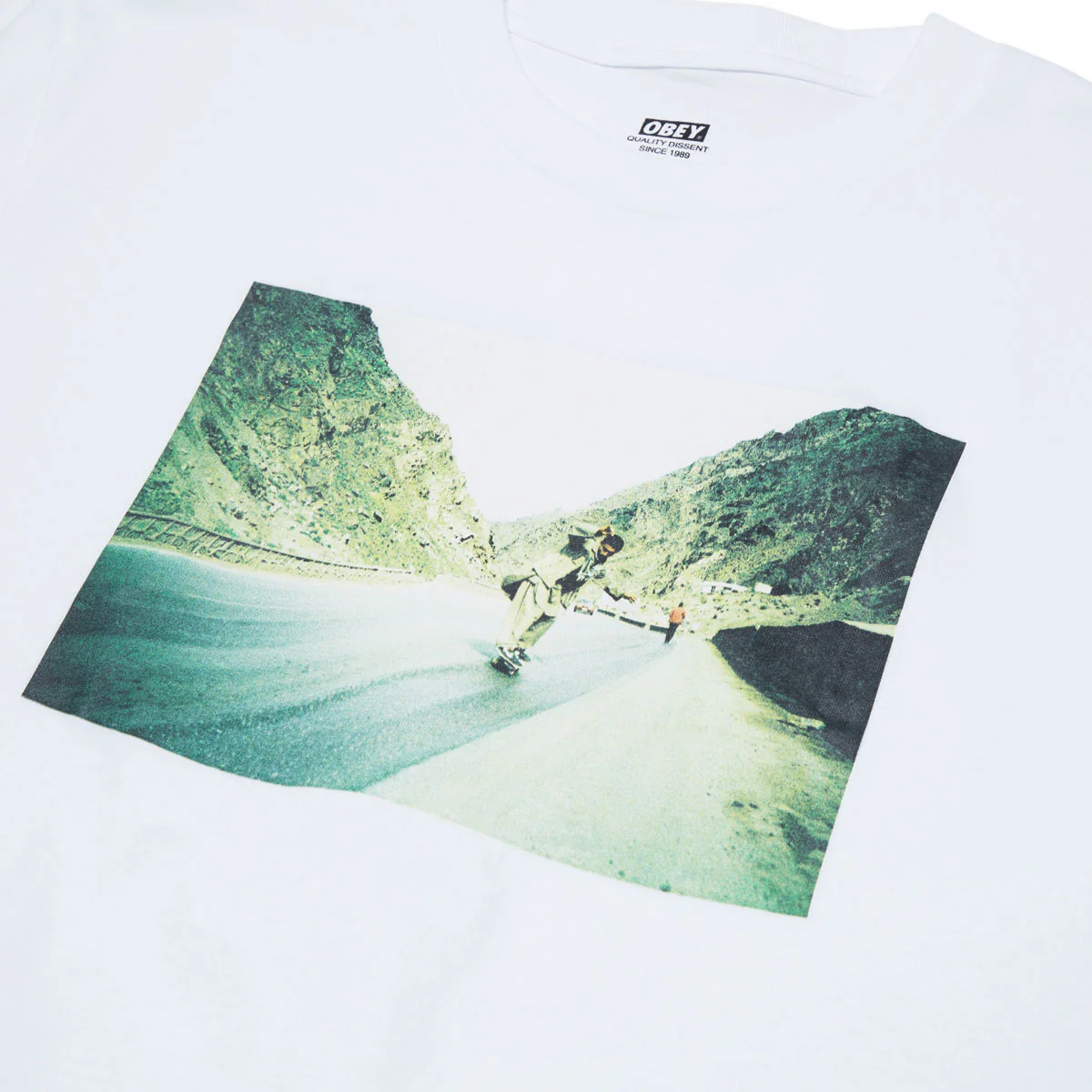 Obey Skateistan Photo T-Shirt - White - Image 3