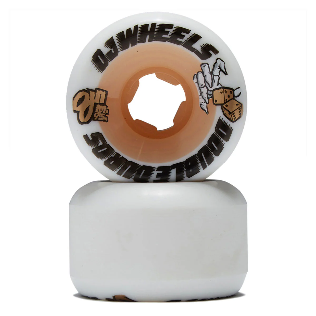 OJ Double Duro Mini Combo 101a/95a Skateboard Wheels - Gum - 54mm - Image 2
