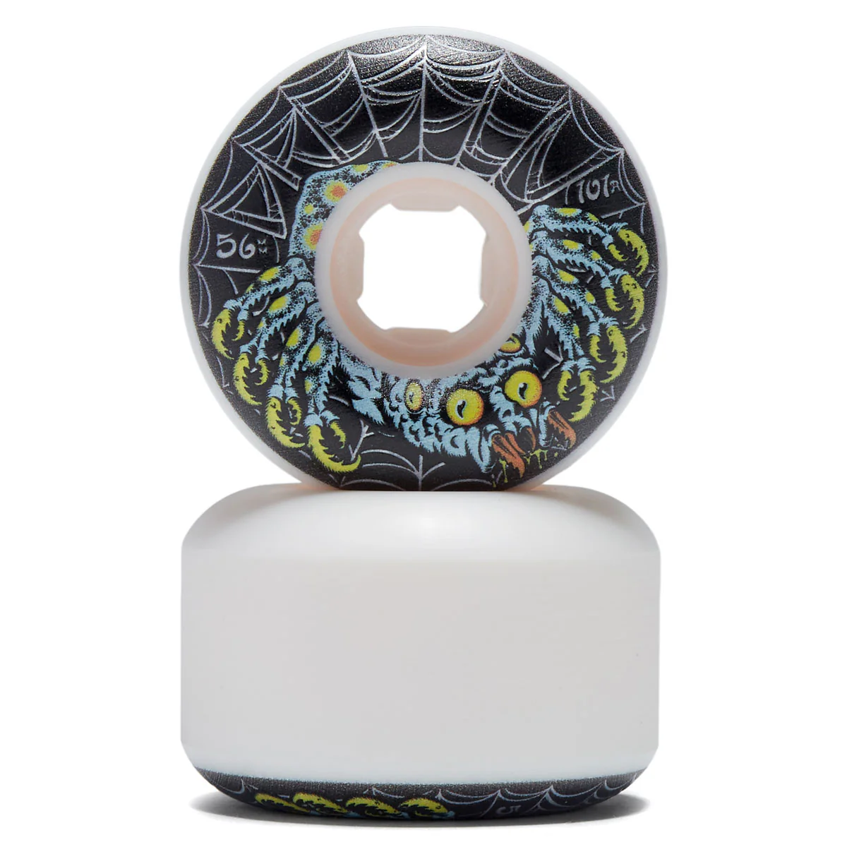 OJ Eric Dressen Spider Elite Chubbies 101a Skateboard Wheels - White - 56mm - Image 2