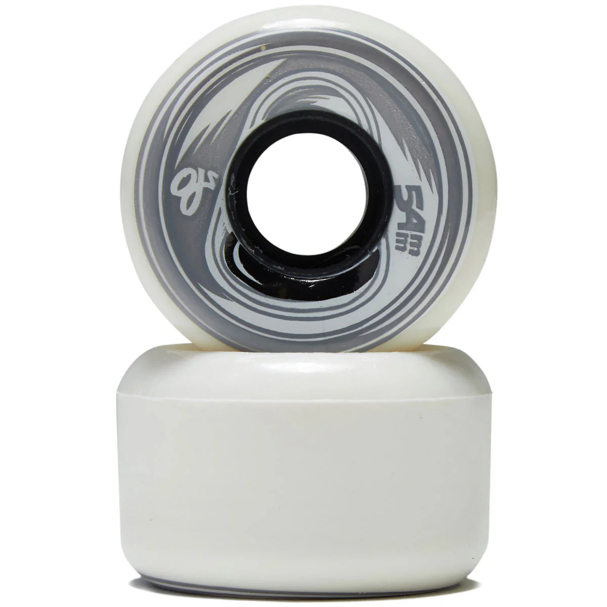 OJ Frozen Energy Keyframe 92a Skateboard Wheels - White - 54mm - Image 2