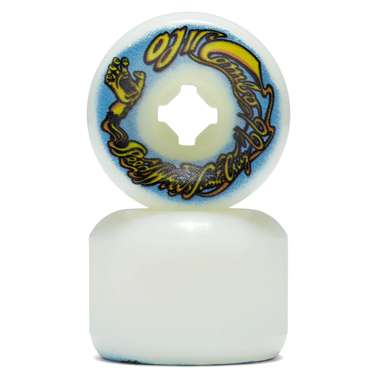 OJ II Original Combo 99a Skateboard Wheels - White - 60mm - Image 2