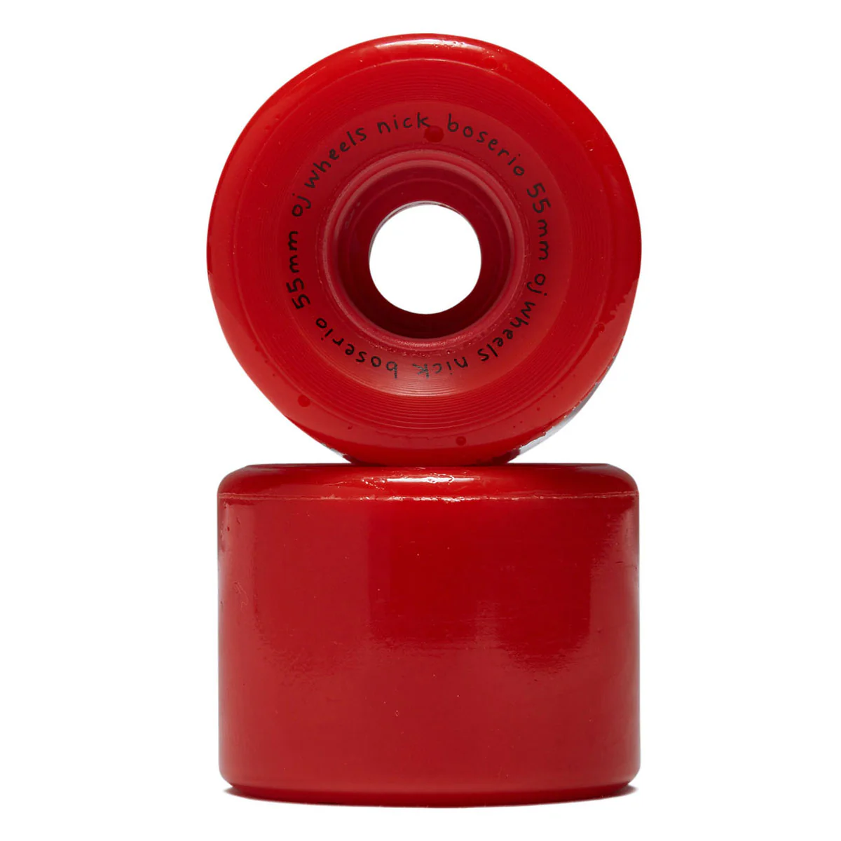 OJ Nick Boserio Holy Angels Mini Super Juice 78a Skateboard Wheels - Red - 55mm - Image 2