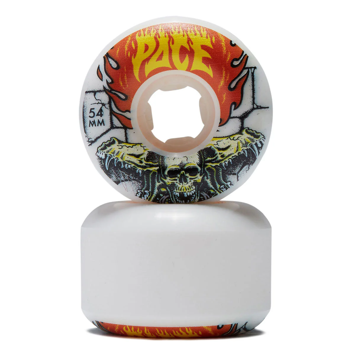 OJ Rob Pace Dungeon Elite Chubbies 101a Skateboard Wheels - White - 54mm - Image 2