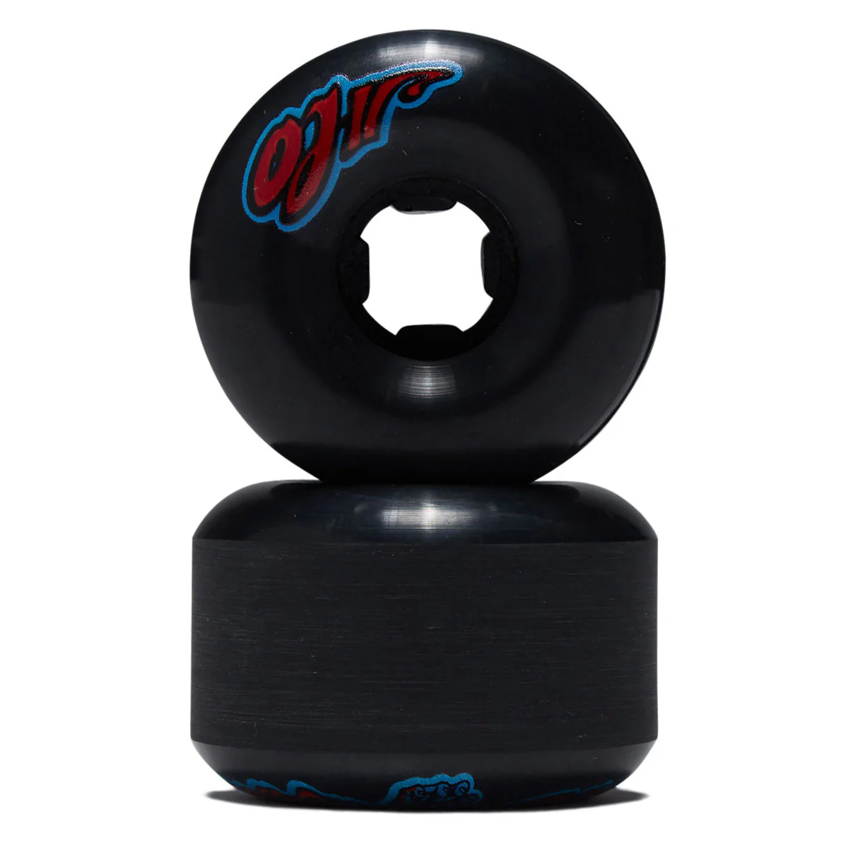 OJ Screaming Hand Original Chubbies 101a Skateboard Wheels - Black - 56mm - Image 2