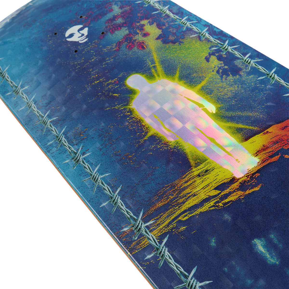 Opera Radiate EX7 Skateboard Deck - Blue - 10.00" - Image 3