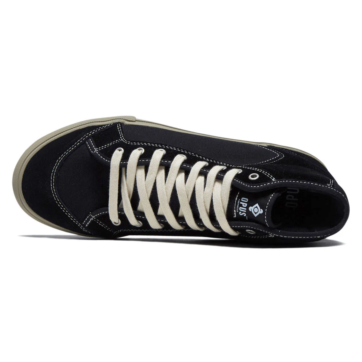 Opus Court Hi Shoes - Black/Cream - Image 3