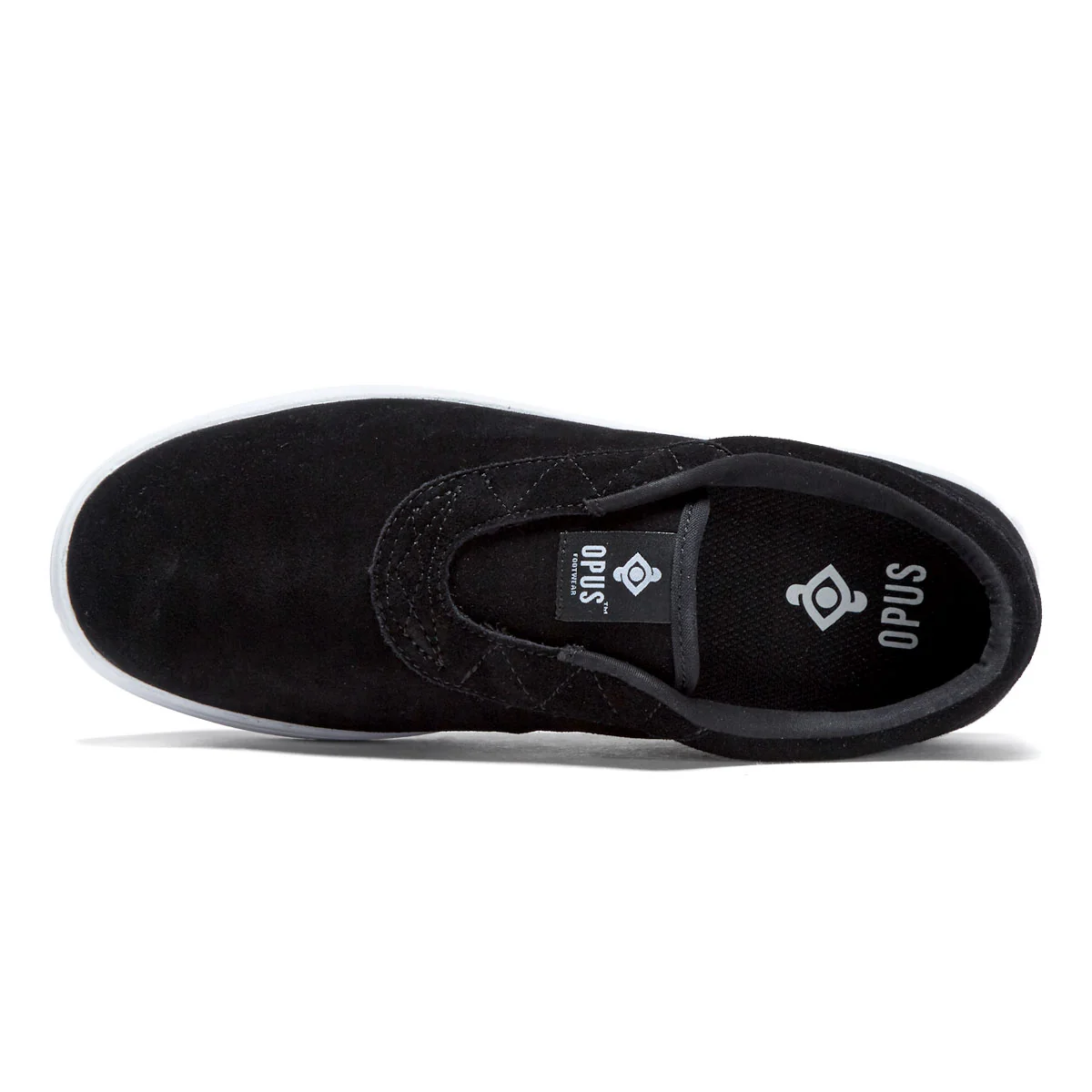 Opus Honey Slip Cupsole Shoes - Black/White - Image 3