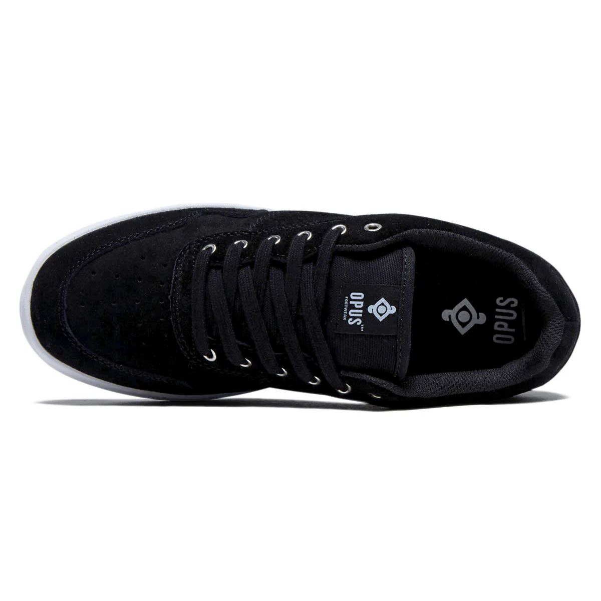 Opus Standard Low Cupsole Shoes - Black/White - Image 3