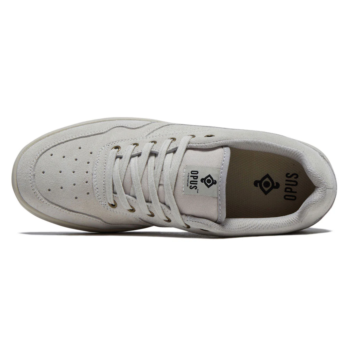 Opus Standard Low Cupsole Shoes - Cream/White - Image 3