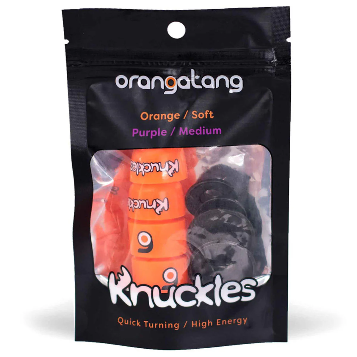 Orangatang Knuckle Gumdrop And Barrel Bushings - Orange - Image 3