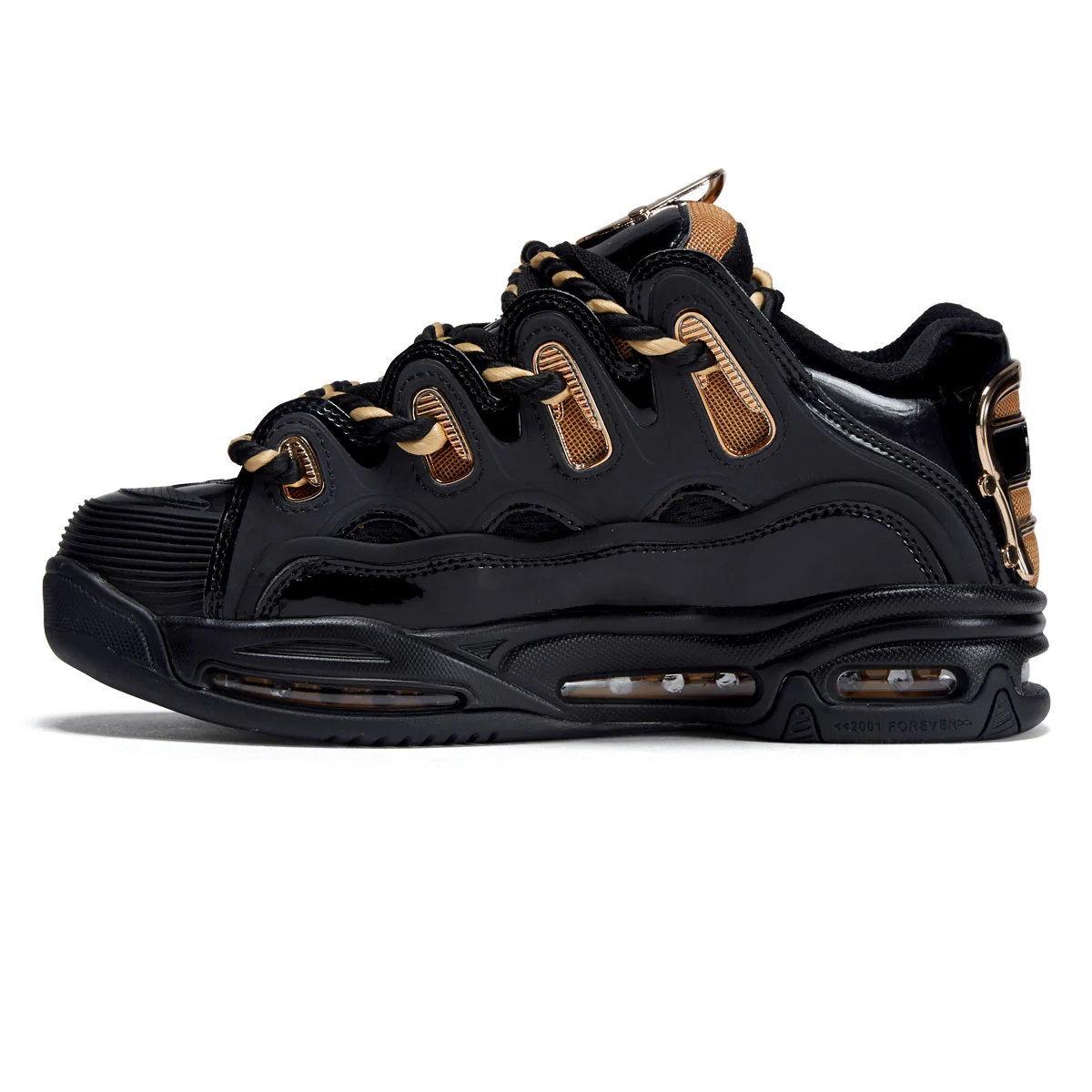 Osiris D3 2001 Shoes - 25 Years/Black/Gold - Image 2