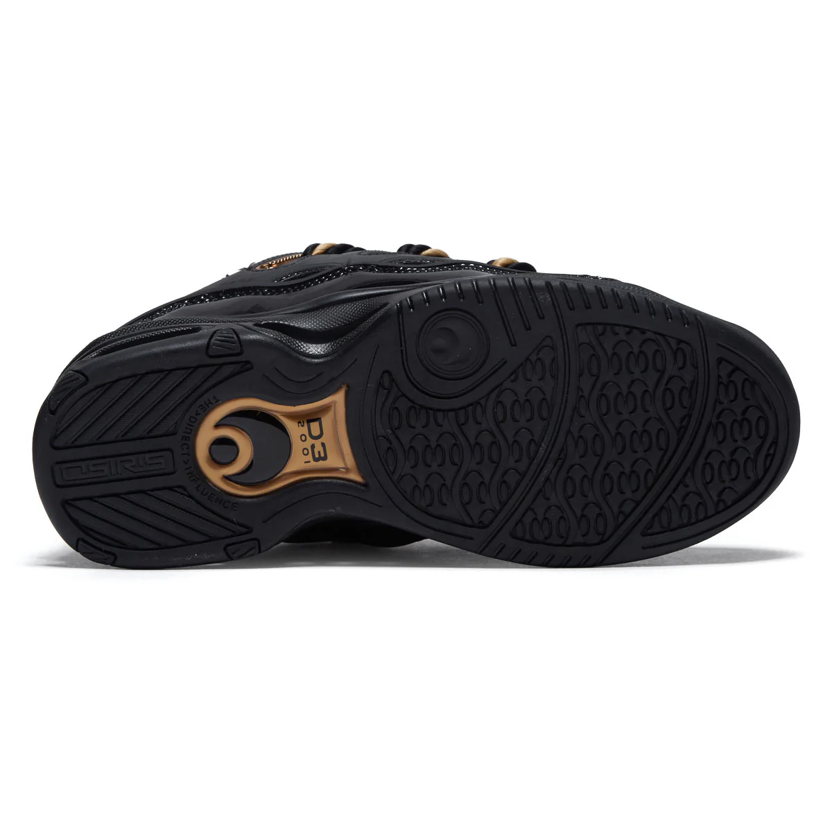 Osiris D3 2001 Shoes - 25 Years/Black/Gold - Image 4