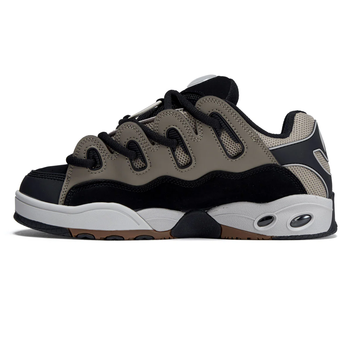 Osiris D3 OG Shoes - Taupe/Black/Gum - Image 2
