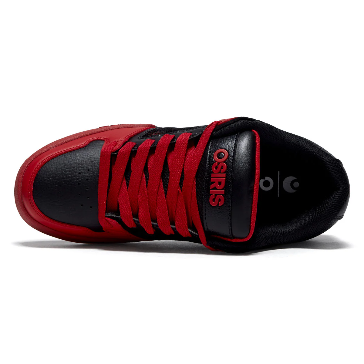 Osiris Pixel Shoes - Black/Red/Black - Image 3
