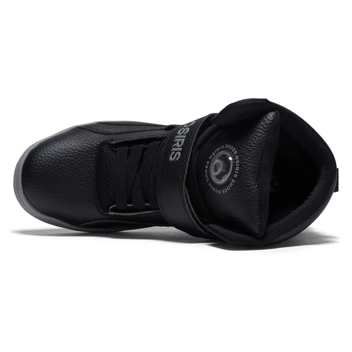 Osiris Rize Ultra Shoes - Black/Grey/Black - Image 3