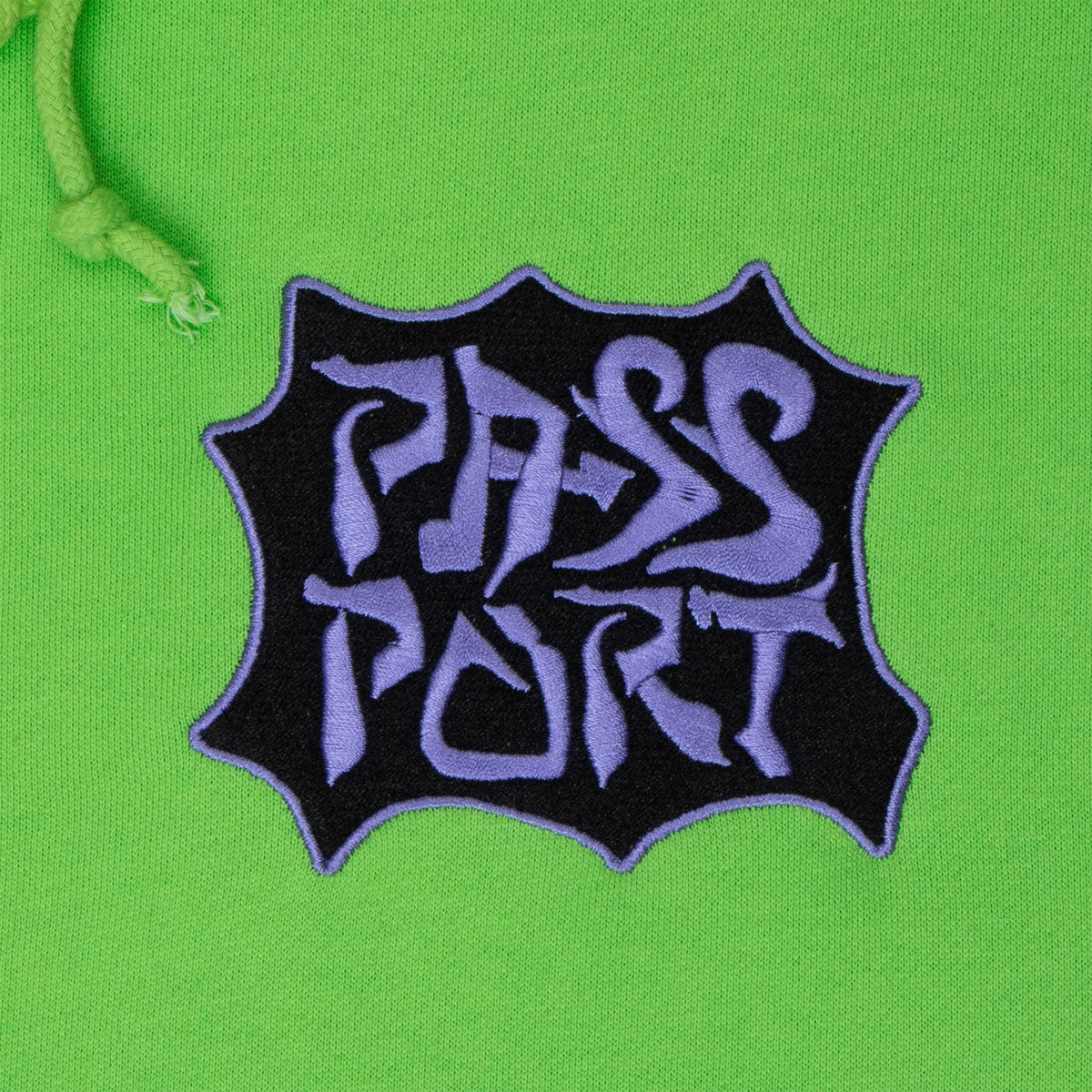 Passport Glyph Hoodie - Slime - Image 3