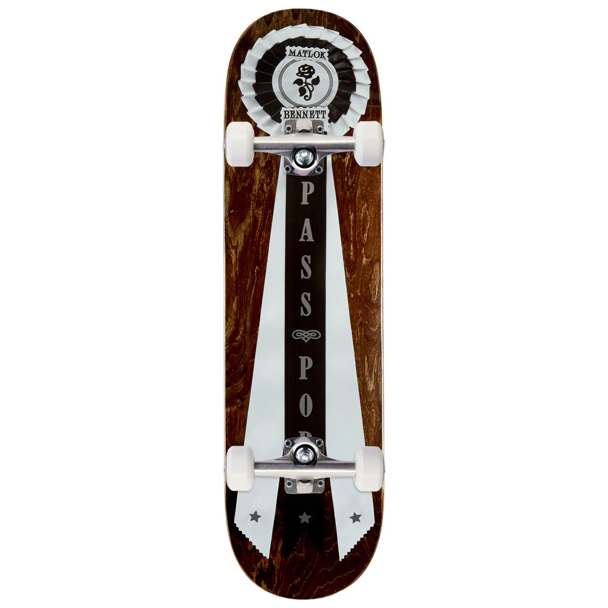 Passport Rosette Series Dean Skateboard Complete - 8.25" - Image 3