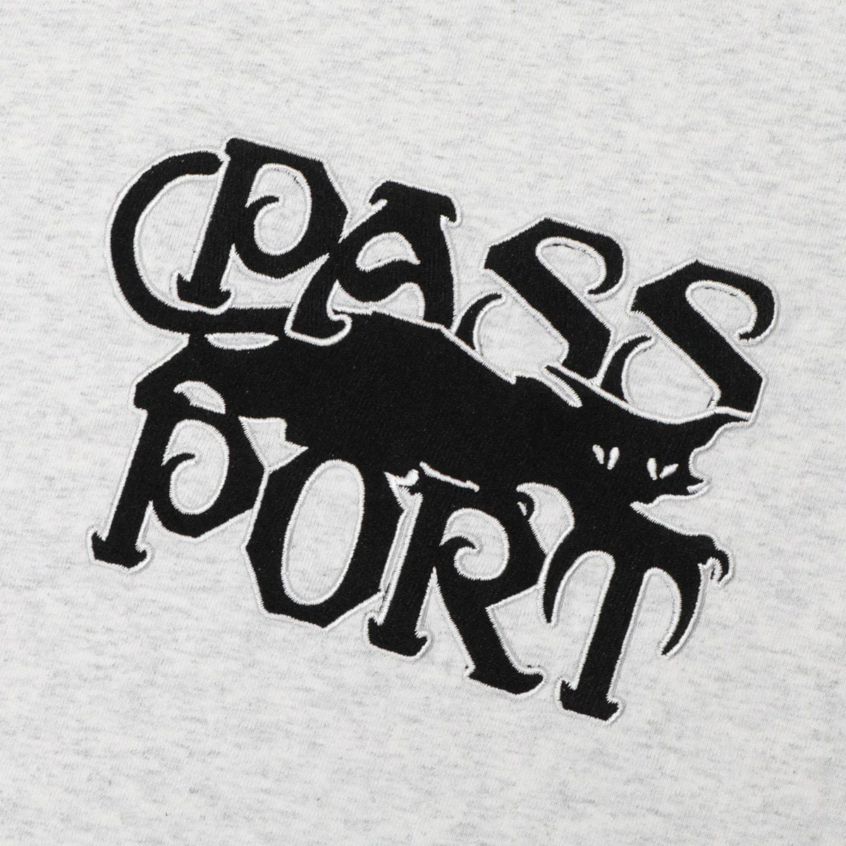 Passport Slinkin T-Shirt - Ash - Image 2