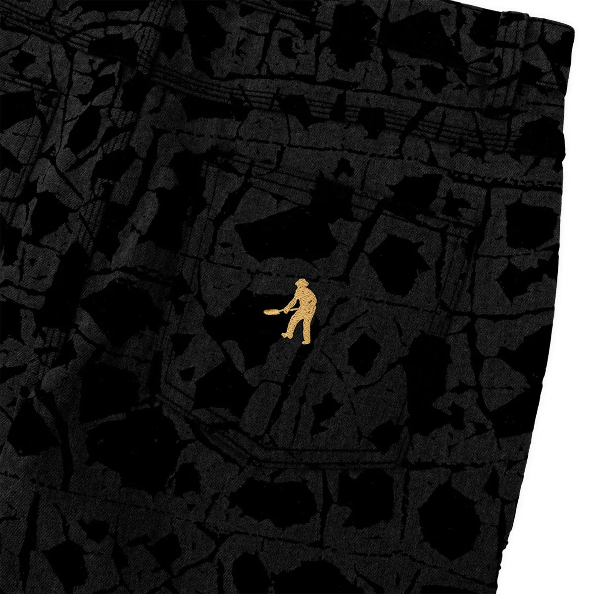 Passport Weathered Workers Club Classic Jeans - Black - Image 3