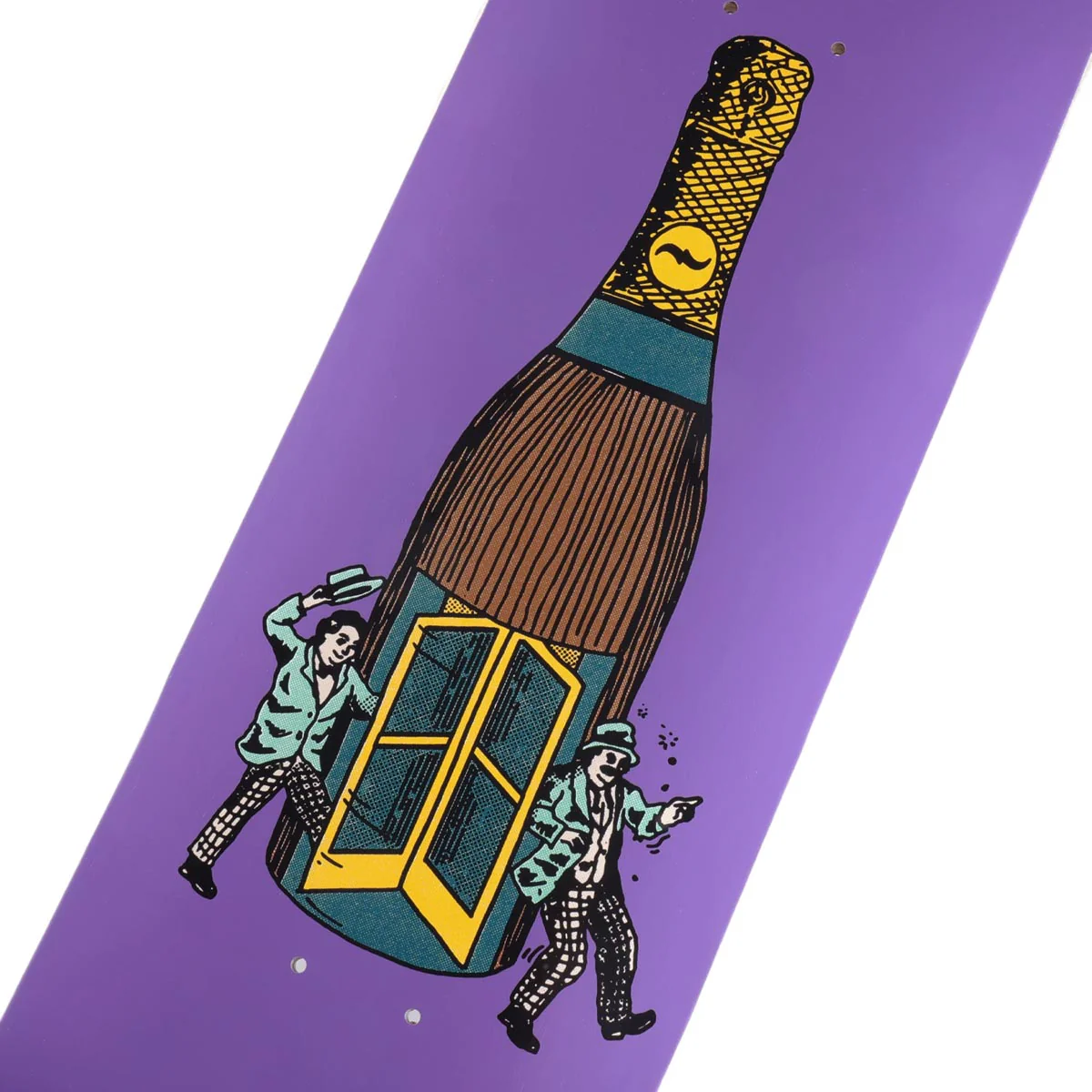 Passport Wine Em & Dine Em Always Open Skateboard Complete - 8.38" - Image 2