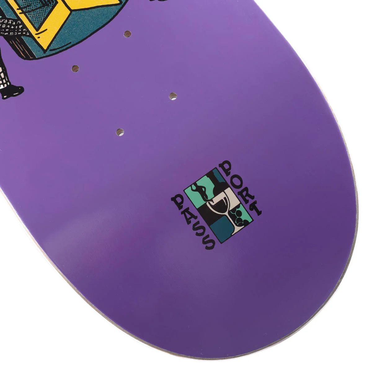 Passport Wine Em & Dine Em Always Open Skateboard Complete - 8.38" - Image 3