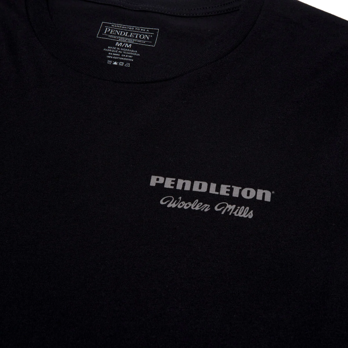 Pendleton Carico Lake T-Shirt - Black/Multi - Image 3