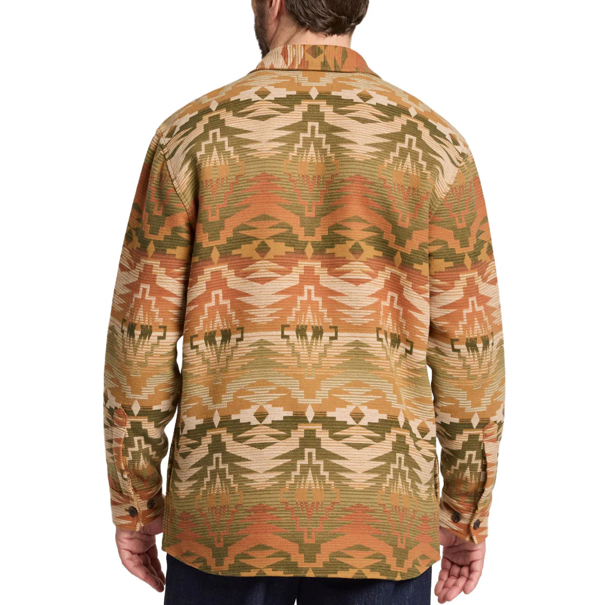 Pendleton Driftwood Chamois Long Sleeve Shirt - Sedona Olive - Image 3